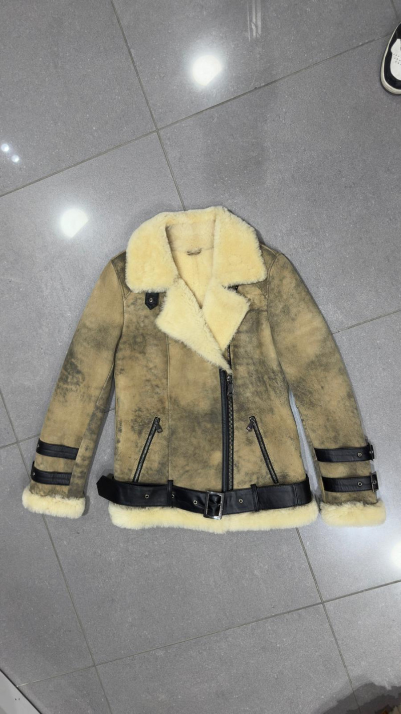 Oversize Eskitme Hakiki Kadın Kürk